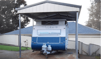 Thumbnail for Gable Carport Cover your Car, Camper, Trailer or Caravan