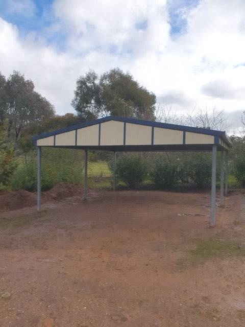 6mWx6mL Gable Carport