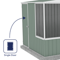 Thumbnail for Absco Chicken Coop 3.00mW x 2.22mD x 2.06mH _ Pale Eucalypt - Shed City