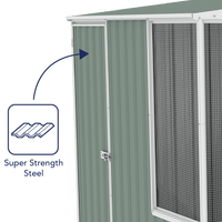 Thumbnail for Absco Chicken Coop 3.00mW x 2.22mD x 2.06mH _ Pale Eucalypt - Shed City