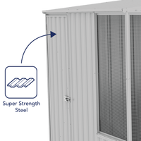 Thumbnail for Absco Chicken Coop 3.00mW x 2.22mD x 2.06mH Zincalume - Shed City