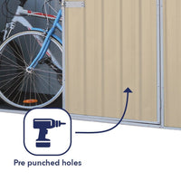 Thumbnail for Absco Bike Shed 2.26x.78 | Classic Cream - Shed City