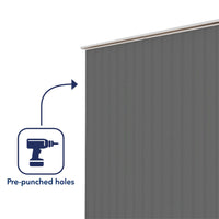 Thumbnail for Absco 3.00mW x 3.00mD x 2.30mH Bush Ranger Garage with Roller Shutter Door - Woodland Grey - Shed City