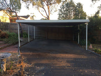 Thumbnail for Carport Skillion Roof  6mW x 6m deep x 2.5mH - Shed City