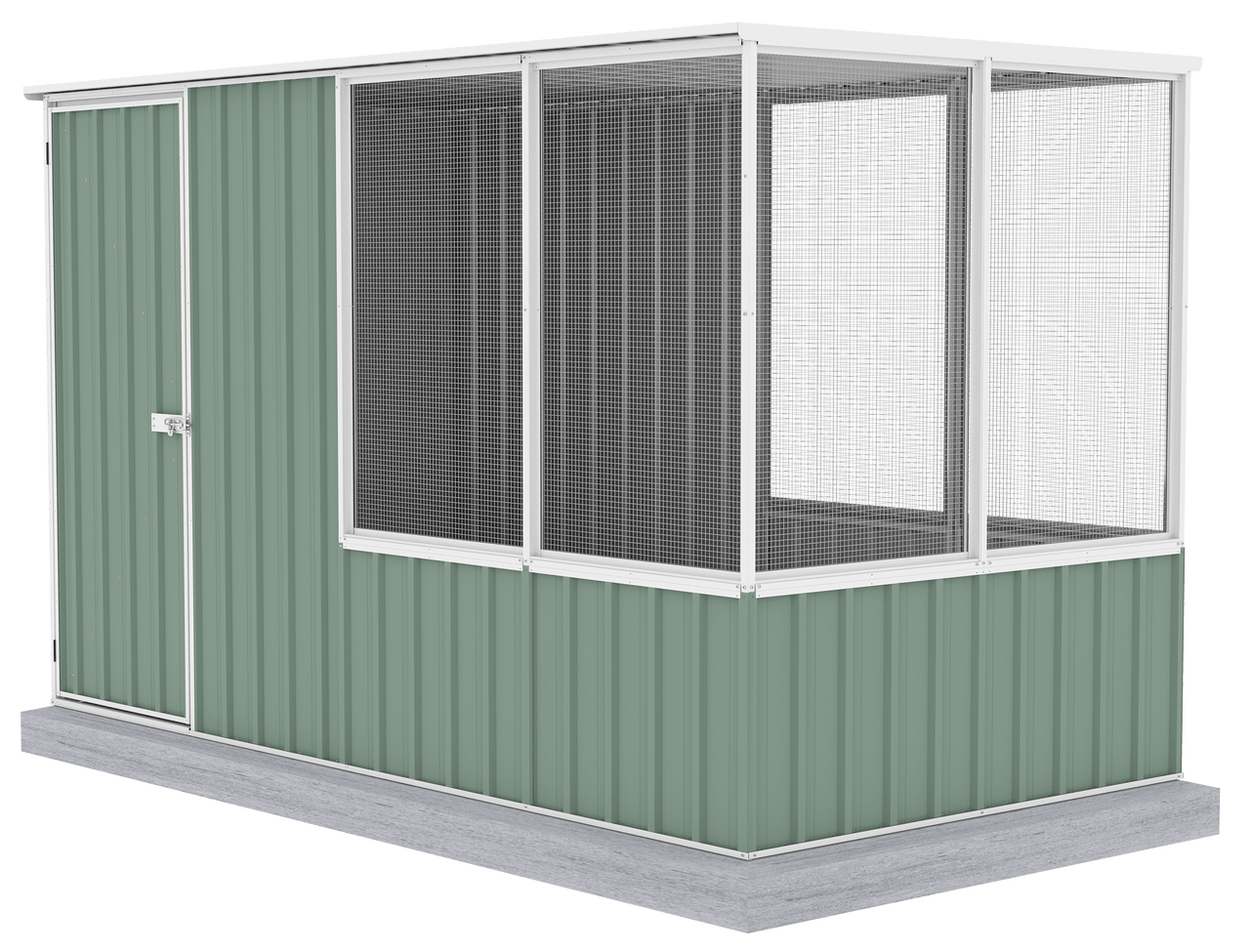 Absco Chicken Coop 1.52mW x 2.96mD x 1.80mH - Shed City