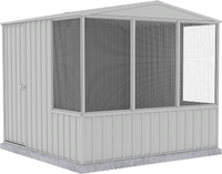 Thumbnail for Absco Chicken Coop 2.26mW x 2.22mD x 2.00mH Zincalume - Shed City