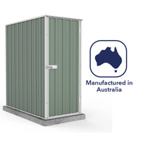 Thumbnail for Absco 0.78mW x 1.52mD x 1.80mH Ezi Storage Garden Shed - Pale Eucalypt - Shed City