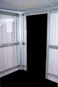 Thumbnail for Copy of 2.95x2.85x1.98 C-Section Gable Garden Shed - Shed City