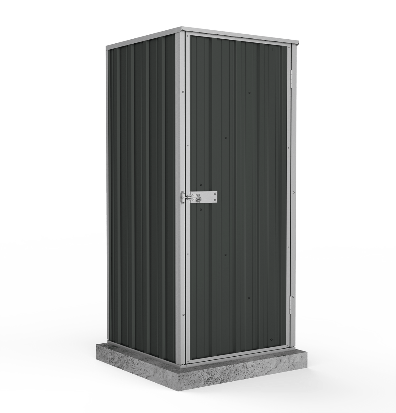 Absco 0.78mW x 0.78mD x 1.80mH Ezi Storage Garden Shed - Monument - Shed City