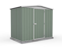 Thumbnail for Absco 2.26mW x 1.44mD x 2.00mH Regent Single Door Garden Shed - Pale Eucalypt - Shed City