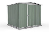 Thumbnail for Absco 2.26mW x 2.18mD x 2.00mH Regent Single Door Garden Shed - Pale Eucalypt - Shed City