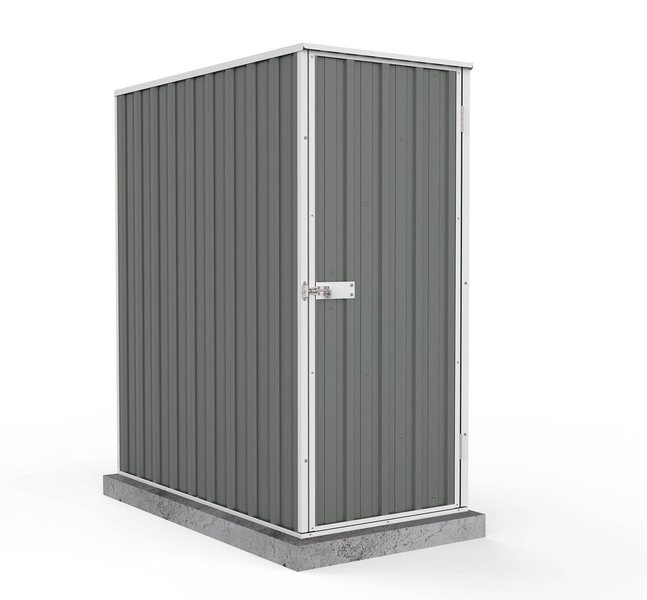Absco 0.78mW x 1.52mD x 1.80mH Ezi Storage Garden Shed - Woodland Grey - Shed City