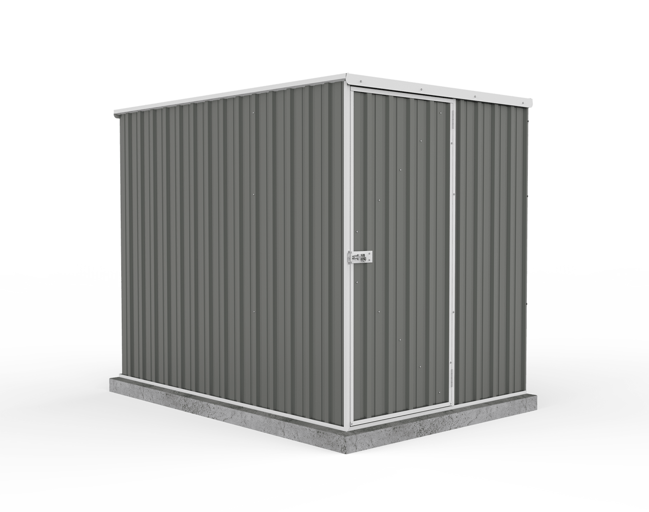 Absco 1.52mW x 2.26mD x 1.80mH Basic Garden Shed - Woodland Grey - Shed City