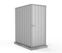 Thumbnail for Absco 0.78mW x 1.52mD x 1.80mH Ezi Storage Garden Shed - Zincalume - Shed City