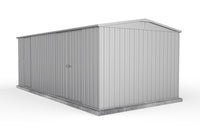 Thumbnail for Absco 5.96mW x 3.00mD x 2.30mH Three Door Highlander Garden Shed - Zincalume - Shed City