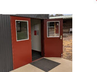 Thumbnail for Dual-skin, pre-hung double personal access door and jamb set. - Shed City