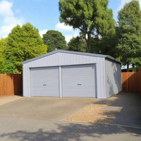 Thumbnail for *2 Car Garage ** Special | 6mW Gable x 6mL x 2.5mH - 2 x Gable Rollers - Shed City