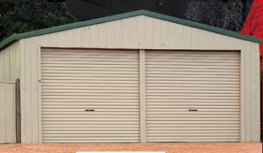 Garage Special | 6mW Gable x 9mL x 2.5mH - 2 x Gable Rollers - Shed City