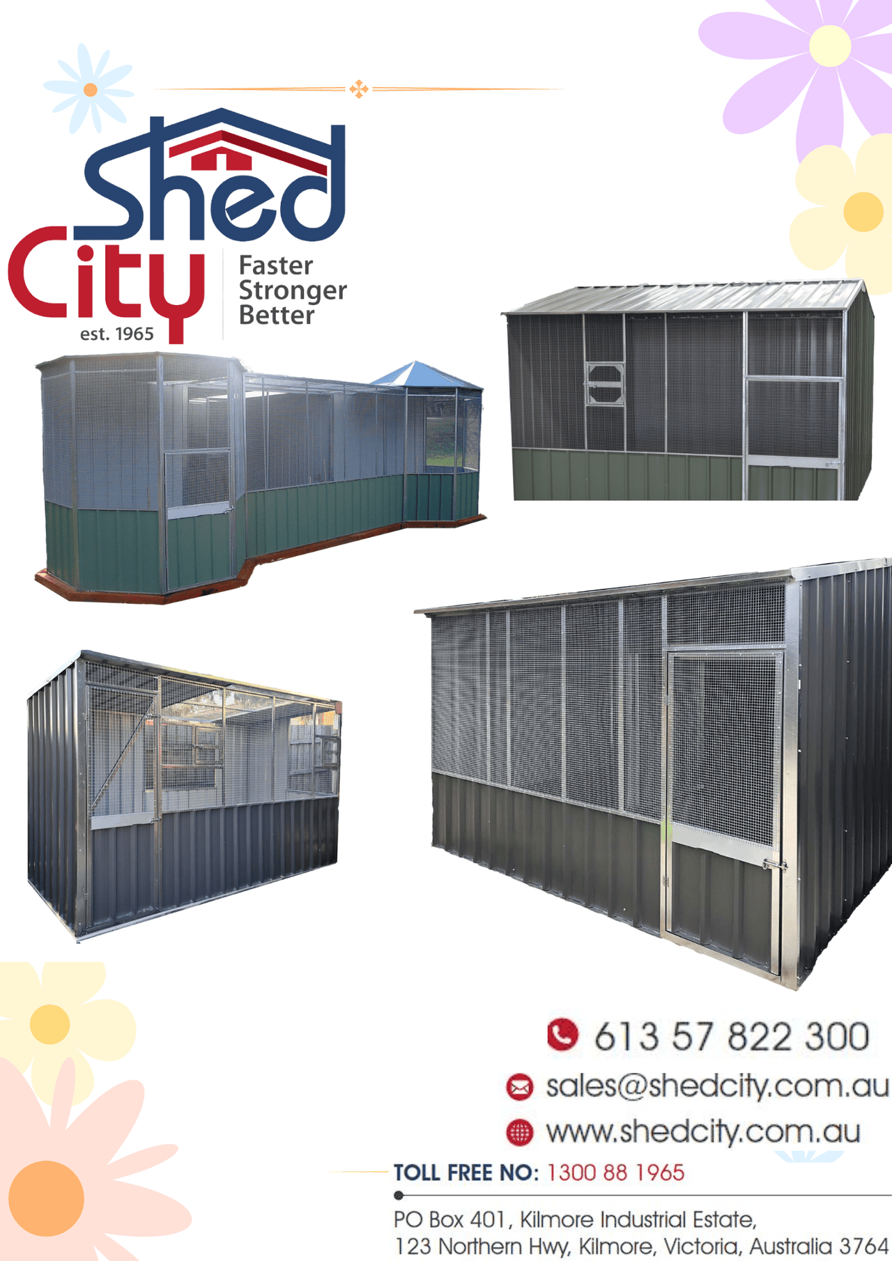 Bird Aviaries - Shed City