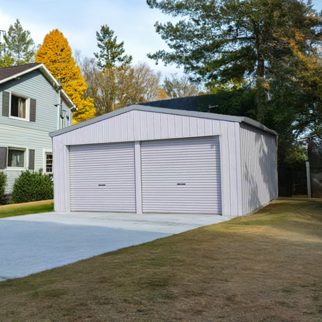 *2 Car Garage ** Special | 6mW Gable x 6mL x 2.5mH - 2 x Gable Rollers - Shed City