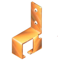 Thumbnail for EG20 - Side Fix Bracket - Sliding Door Track Support Bracket 25mm Offset - 120kg Graduate Series - Shed City