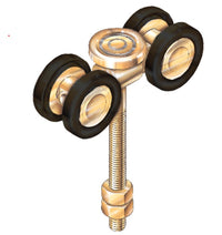 Thumbnail for EH16STHD - Eltrak Five Wheel Polymer Side Thrust Swivel Carriage - 850KG Hercules Series - Shed City