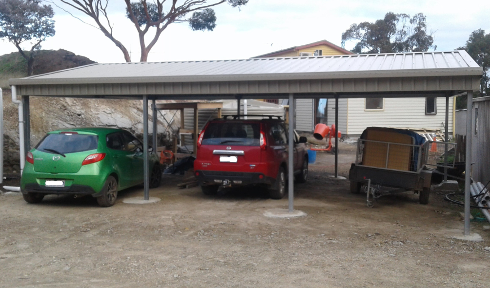 Gable Carport 9m