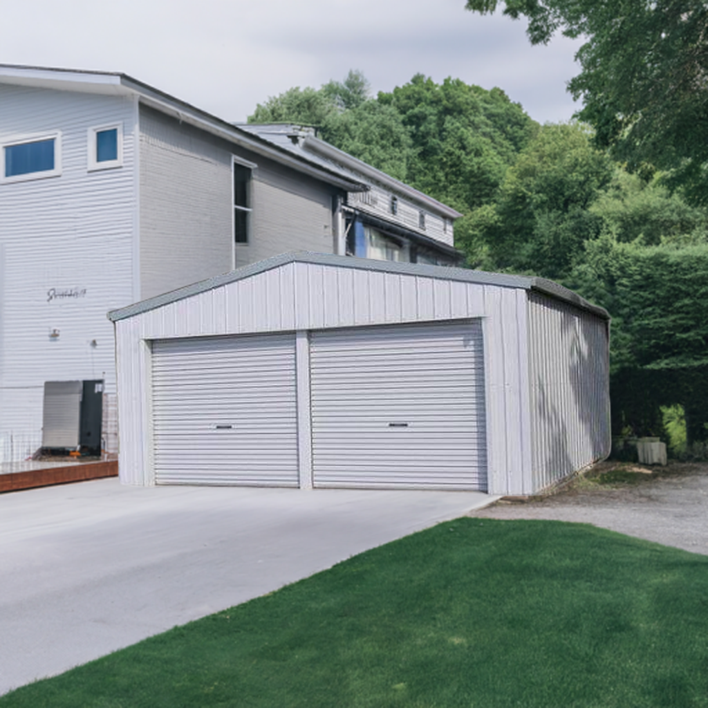 *2 Car Garage ** Special | 6mW Gable x 6mL x 2.5mH - 2 x Gable Rollers - Shed City