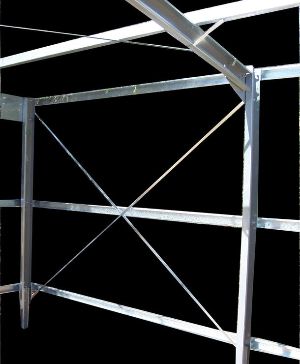 *2 Car Garage ** Special | 6mW Gable x 6mL x 2.5mH - 2 x Gable Rollers - Shed City
