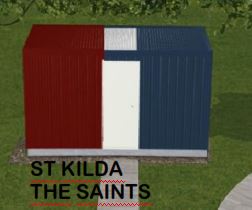 Designer - St Kilda - The Saints - Sheds