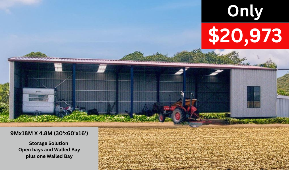 Aussie Hay & Farm Machinery Shed - Shed City