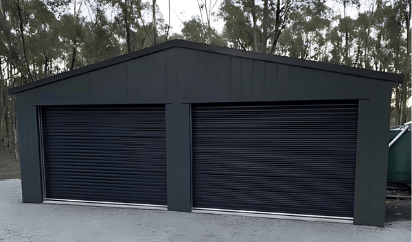 Garage | 7.6mW Gable x 6mL x 3.1mH - 2 x Gable Rollers
