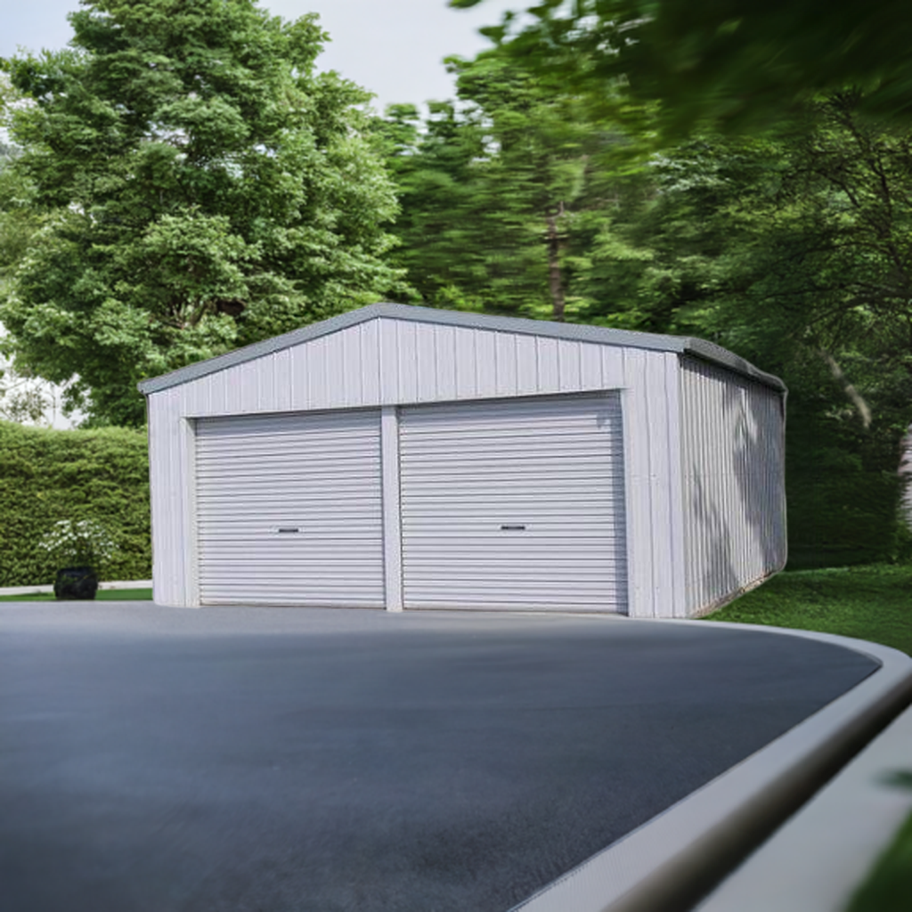 *2 Car Garage ** Special | 6mW Gable x 6mL x 2.5mH - 2 x Gable Rollers - Shed City