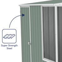 Thumbnail for Absco Chicken Coop 3.00mW x 2.22mD x 2.06mH _ Pale Eucalypt