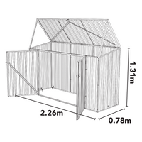 Thumbnail for Absco Bike Shed 2.26x.78 | Pale Eucalypt