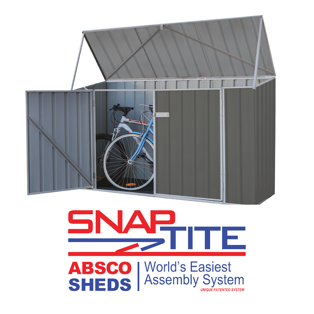 Absco Bike Shed 2.26x.78 | Woodland Grey