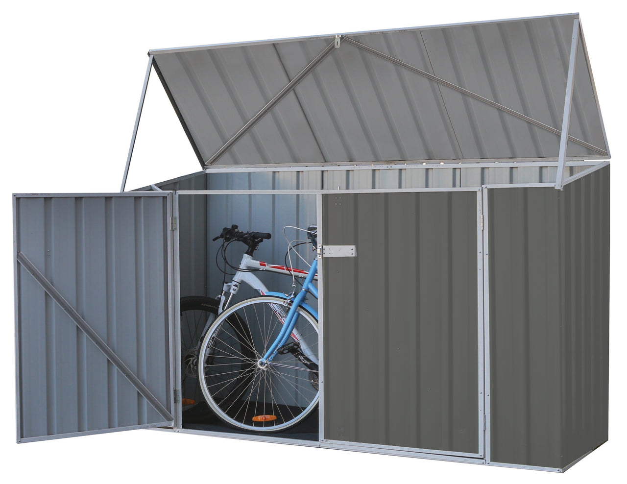 Absco Bike Shed 2.26x.78 | Woodland Grey