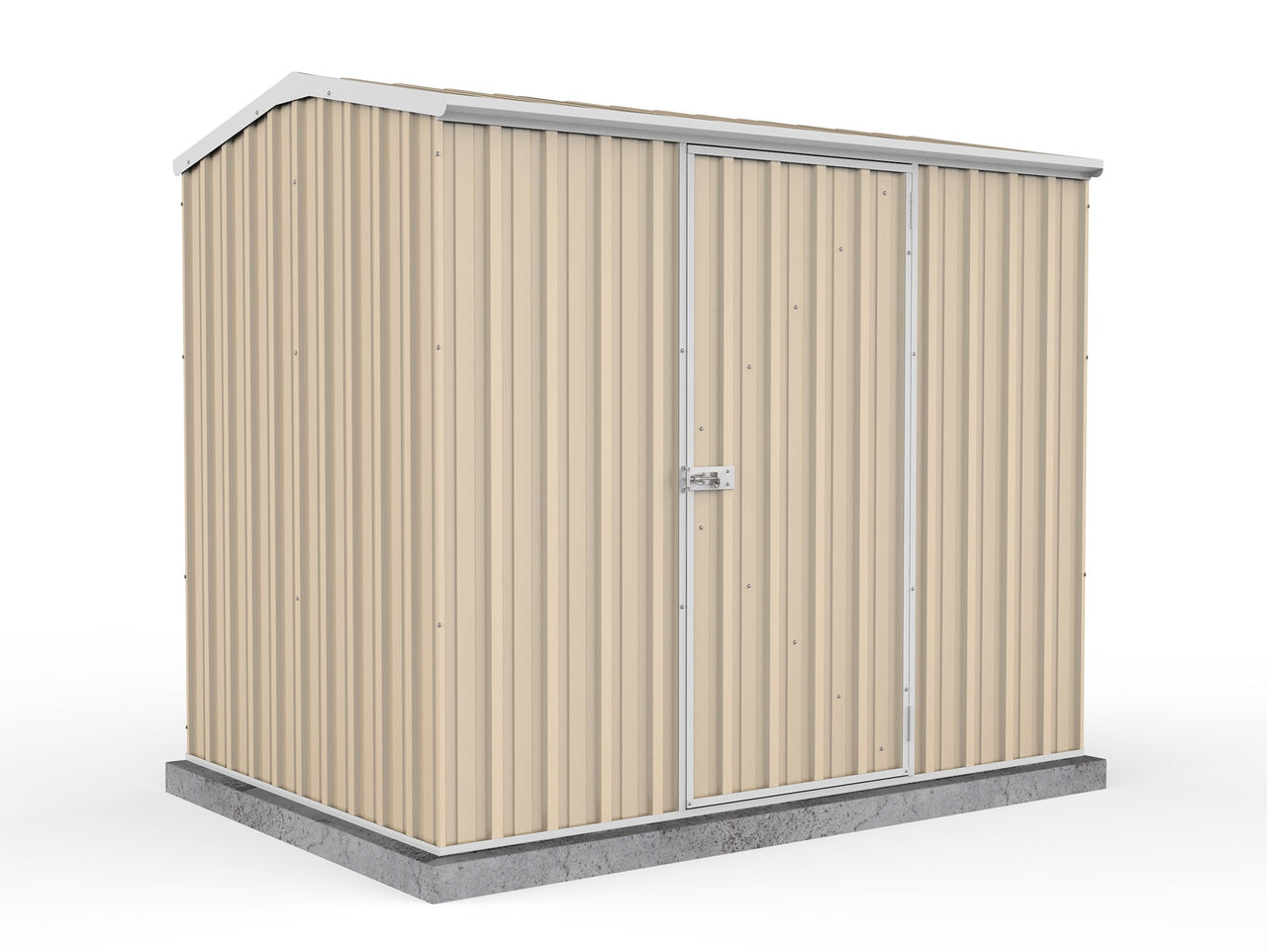 Absco Premier Garden Shed 2.26Wx1.52D | Classic Cream - Shed City