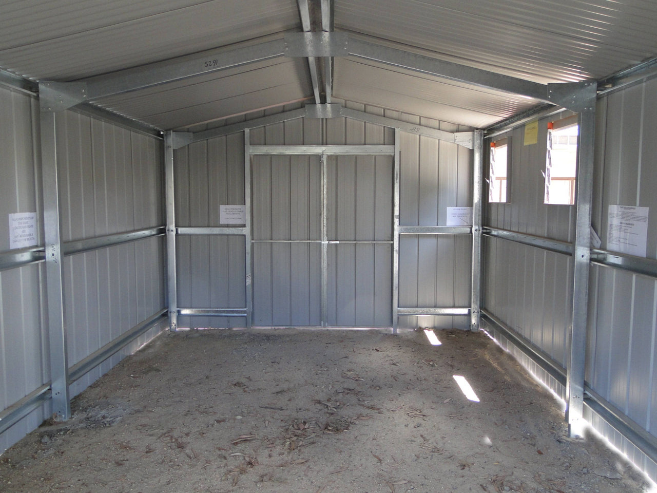Garden Shed | Workshop - 2.95Wx4.37Lx1.98H C-Section frame - Shed City