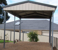 Thumbnail for Carport with Gable Roof - 4mW Gable x 6mL x 2.5mH