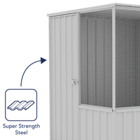 Thumbnail for Absco Chicken Coop 1.52mW x 1.52mD x 1.80mH Zincalume - Shed City