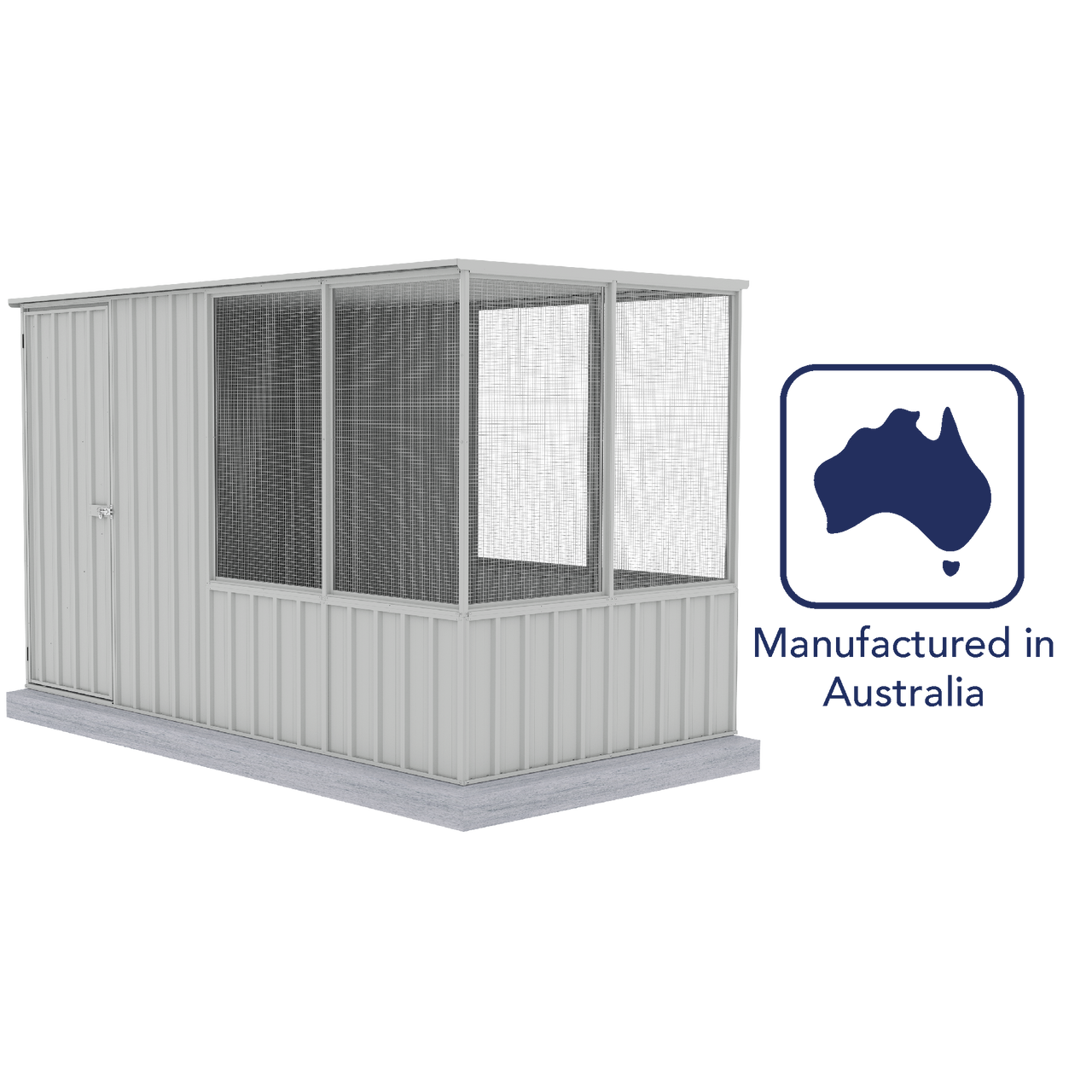 Absco Chicken Coop 1.52mW x 2.96mD x 1.80mH