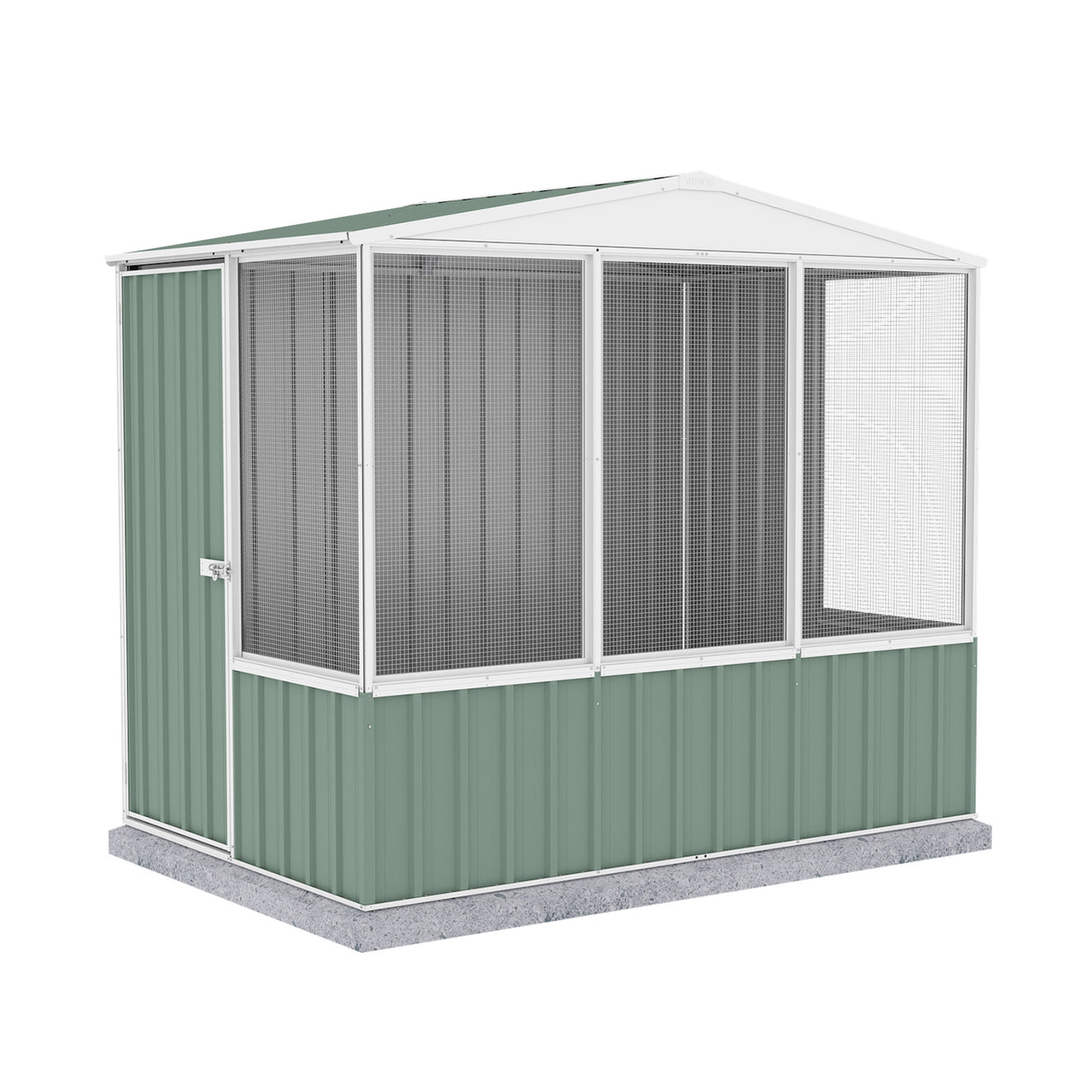 Absco Chicken Coop 2.26mW x 1.52mD x 2.00mH - Shed City