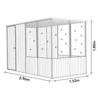 Thumbnail for Absco Chicken Coop 1.52mW x 2.96mD x 1.80mH - Shed City