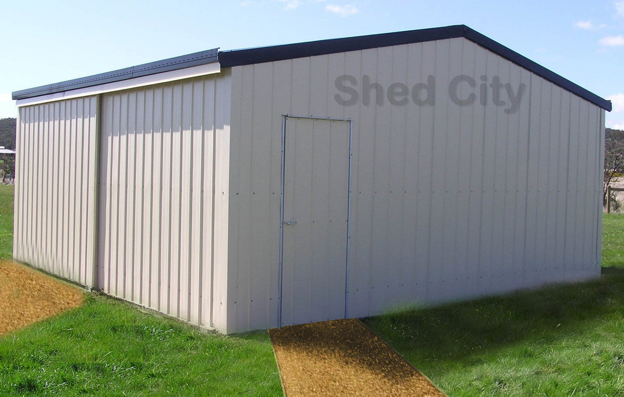 Garage 6mW x 6mL x 2.52mH with slider - Shed City