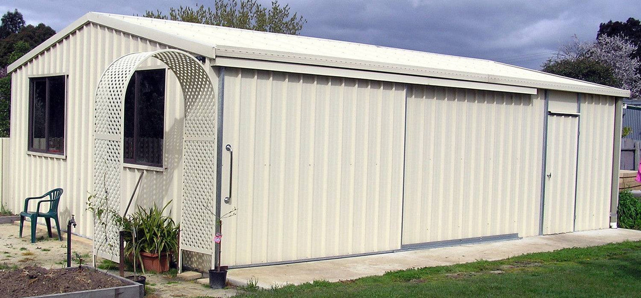 Garage / Farmshed 7.6mW Gable x 9mL - Shed City