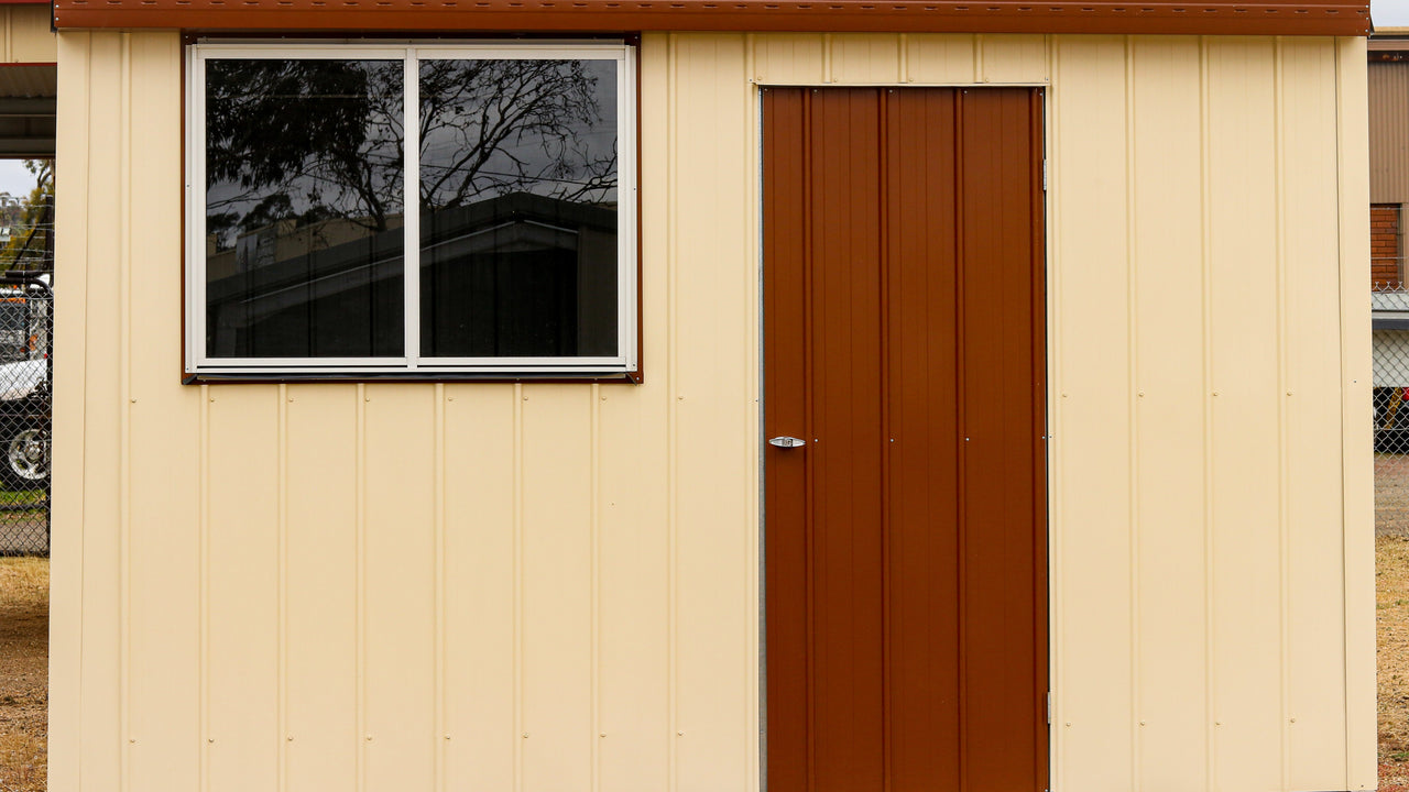 Ultimate 10sqm Garden Shed - 2.74Wx3.67Lx2.2H C-Section frame