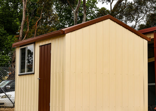 Ultimate 10sqm Garden Shed - 2.74Wx3.67Lx2.2H C-Section frame