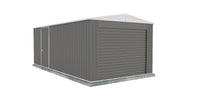 Thumbnail for Absco 3.00mW x 5.96mD x 2.30mH Highlander Garage with Roller Shutter Door - Woodland Grey - Shed City