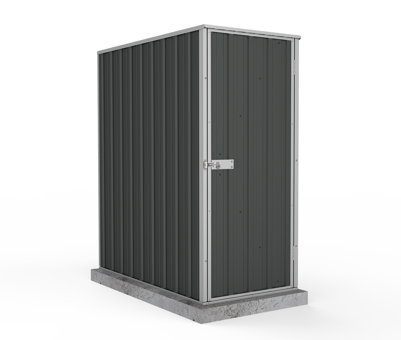 Absco 0.78mW x 1.52mD x 1.80mH Ezi Storage Garden Shed - Monument